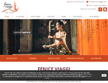 Tablet Screenshot of feniceviaggi.com